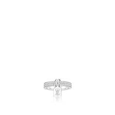 Кольцо Lockit, белое золото и бриллианты Louis Vuitton