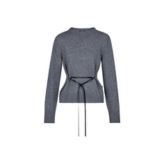 Пуловер на поясе с круглым вырезом  Louis Vuitton