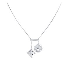 Колье Diamond Blossom Neglige, Белое Золото, Бриллианты  Louis Vuitton