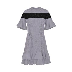 Платье с оборками Louis Vuitton