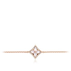 Браслет Color Blossom Star, розовое золото и белый перламутр Louis Vuitton