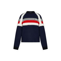 Пуловер с графичными полосками Louis Vuitton