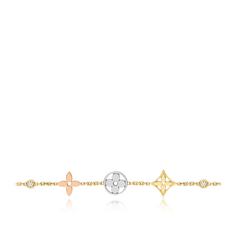 Браслет Blossom, золото 3 цветов и бриллианты Louis Vuitton