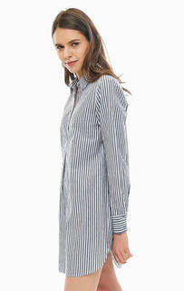 Хлопковая туника в полоску Mavi