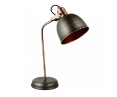 Настольная лампа офисная вальтер (mw-light) бронзовый 16x45x29 см.