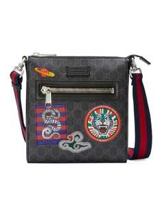 Gucci сумка через плечо Night Courrier GG Supreme