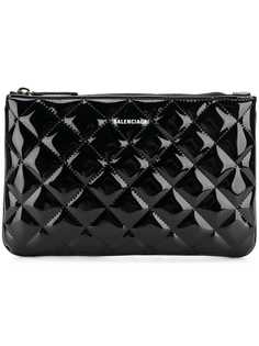 Balenciaga стеганый клатч Ville M