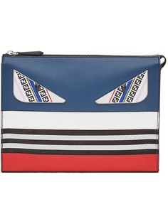 Fendi панельный клатч на молнии