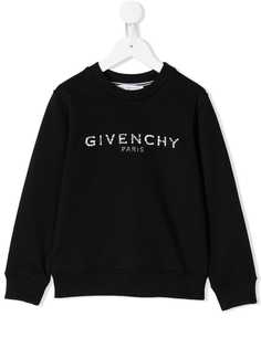 Givenchy Kids logo print sweatshirt