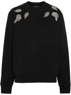 Burberry Bullion Floral Cotton Blend Sweatshirt