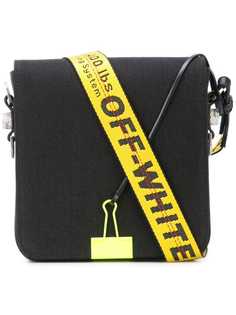 Off-White logo strap cross body bag