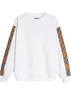 Burberry толстовка в клетку