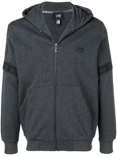 Cavalli Class куртка на молнии с капюшоном