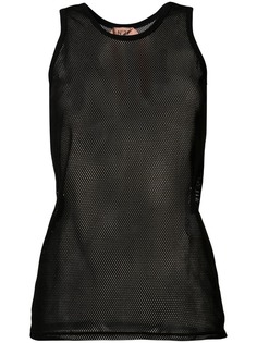 Nº21 сетчатый топ без рукавов