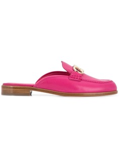 Salvatore Ferragamo мюли с деталью Gancini