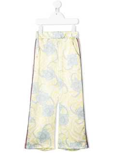 John Richmond Junior wide leg printed trousers