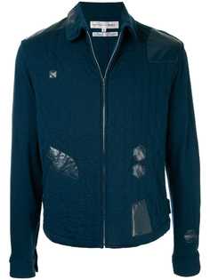 Comme Des Garçons Vintage утепленная куртка с аппликацией