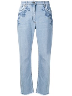 Etro джинсы с вышивкой
