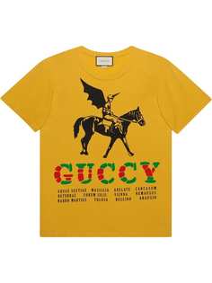 Gucci футболка оверсайз Winged Jockey