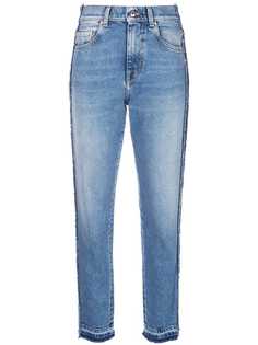 Jonathan Simkhai прямые джинсы дизайна пэчворк