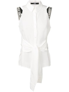 Karl Lagerfeld блузка на пуговицах без рукавов