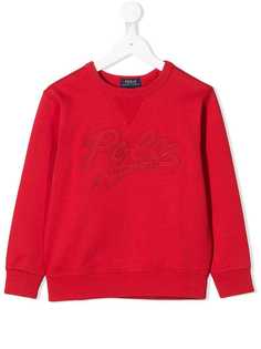 Ralph Lauren Kids толстовка с вышивкой Polo