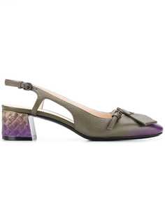 Bottega Veneta Cherbourg slingback pumps