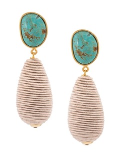 Lizzie Fortunato Jewels Turquoise Drop earrings