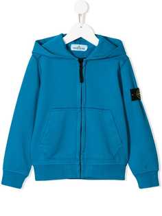 Stone Island Junior zipped hoodie