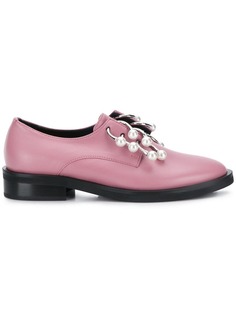 Coliac pearl pierced loafers