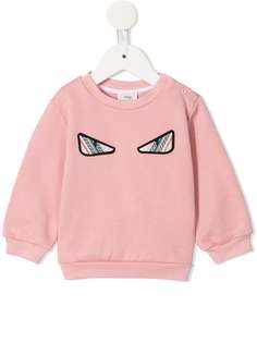 Fendi Kids Monster Eyes sweatshirt