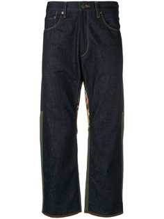 Junya Watanabe Man X Levis camouflage-panelled jeans