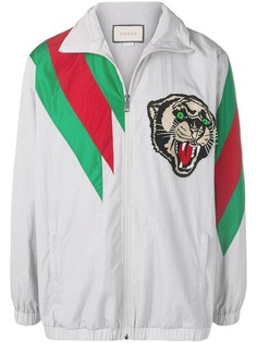 Gucci спортивная куртка с вышивкой