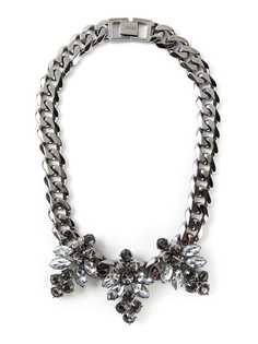 Mawi крупное цепочное ожерелье с камнями