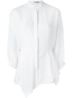 Chalayan блузка с драпировкой