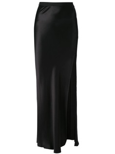 Nili Lotan длинная юбка с глубоким разрезом