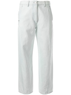 Lemaire джинсы свободного кроя с перекрученными строчками