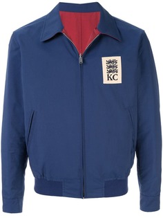 Kent & Curwen куртка-бомбер с вышитым логотипом