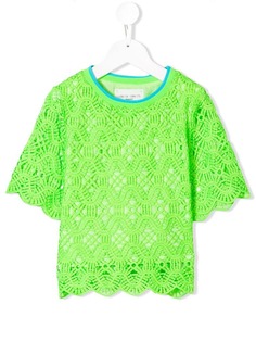 Alberta Ferretti Kids crochet T-shirt