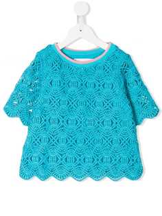 Alberta Ferretti Kids crochet T-shirt