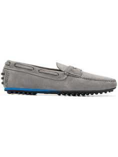 Car Shoe pebbled sole loafers