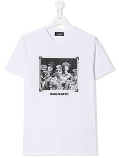 Dsquared2 Kids logo graphic print T-shirt