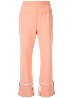 Ellery straight leg cropped trousers