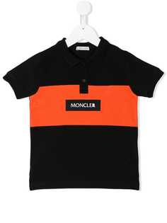 Moncler Kids colour-block polo shirt