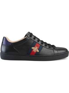 Gucci кроссовки с вышивкой Ace
