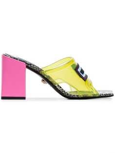 Versace 70 PVC Snake Sandals