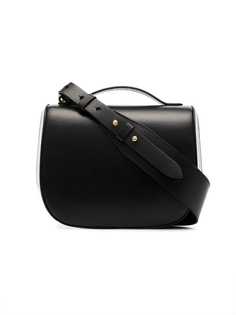 Simone Rocha black leather cross body bag