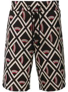 Maison Margiela geometric print bermuda shorts