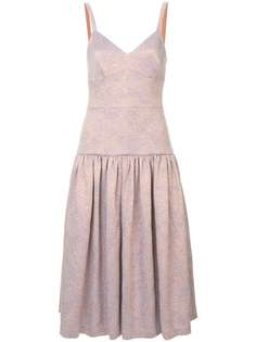 GINGER & SMART Cause and Effect jacquard dress