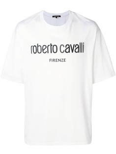 Roberto Cavalli футболка с логотипом